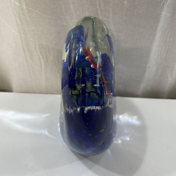 Murano‎ Style Art Glass Paperweight Aquarium Fish Seahorse Colorful Decor - Picture 5 of 8